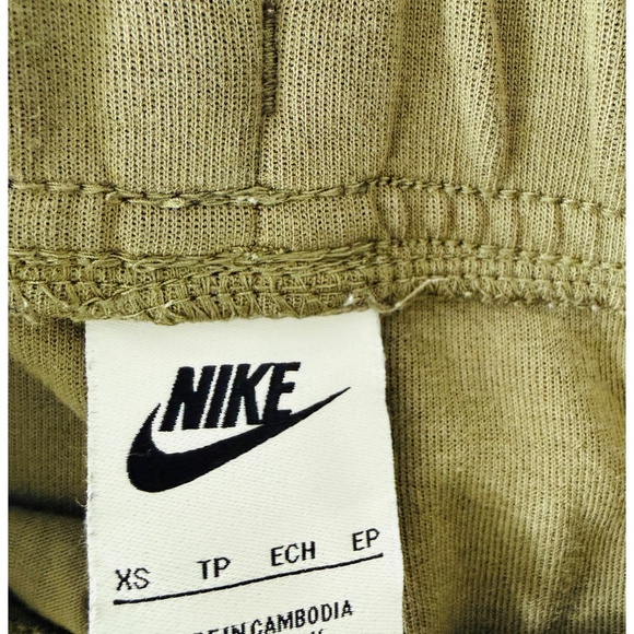Nike Sportswear Tech Fleece Mens Green Pants, XS - Picture 4 of 8